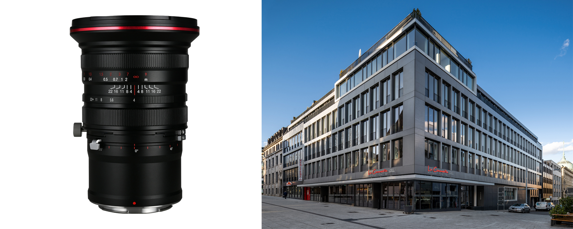 Objektív Venus Optics Laowa 20 mm f:4.0 Zero-D Shift pre Sony E